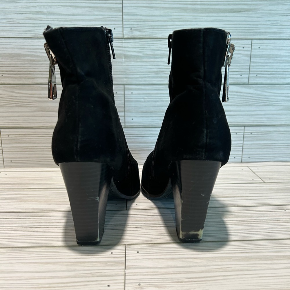 Express Suede Booties - Picture 5 of 9